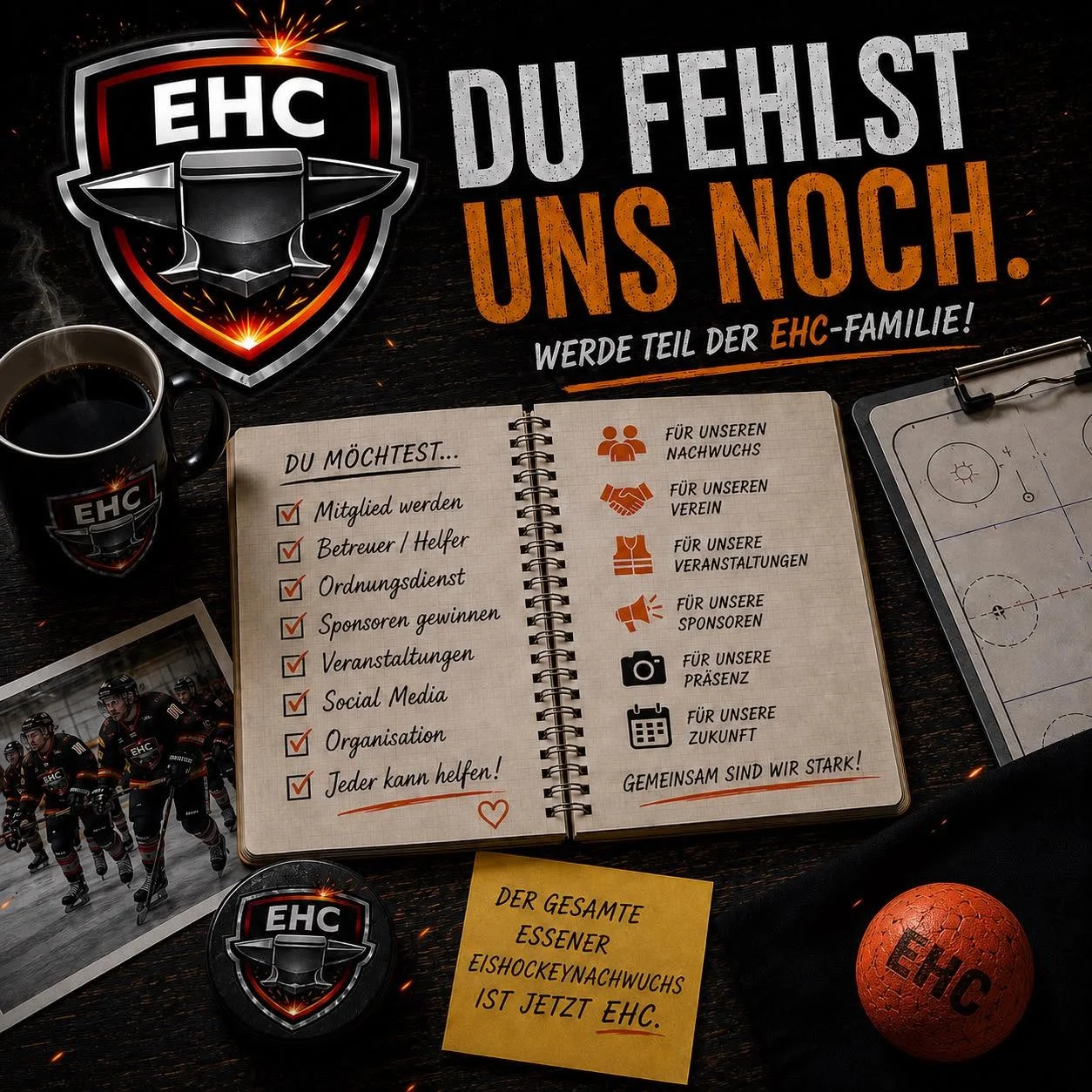 Du fehlst uns noch