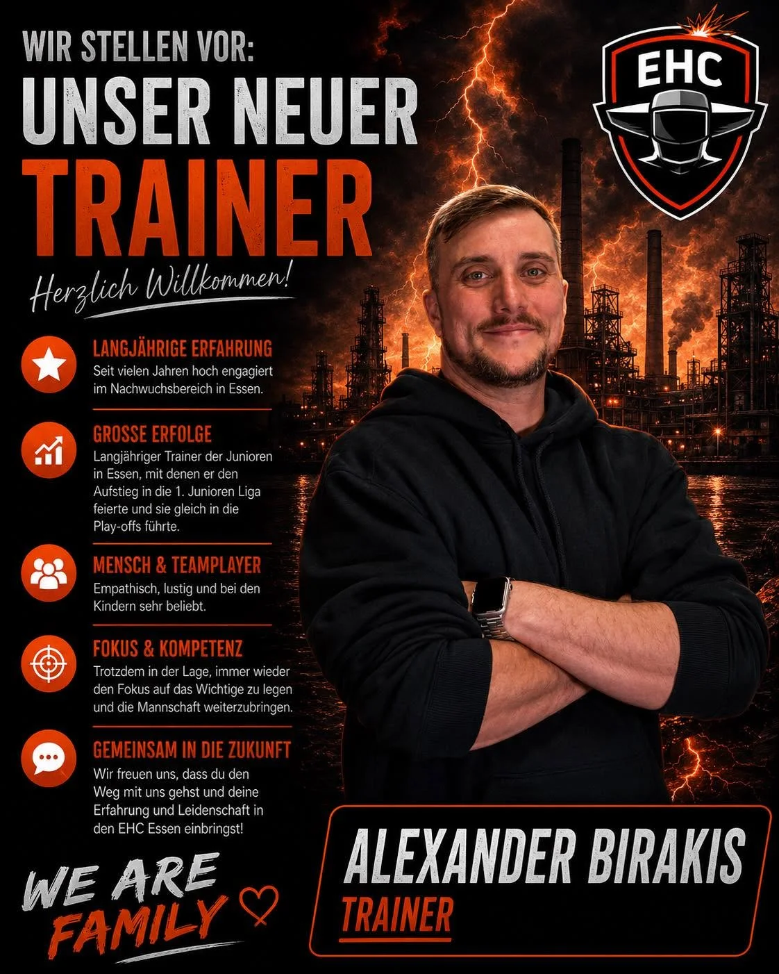 Wir stellen vor: Neuer Trainer Alexander Abi Birakis