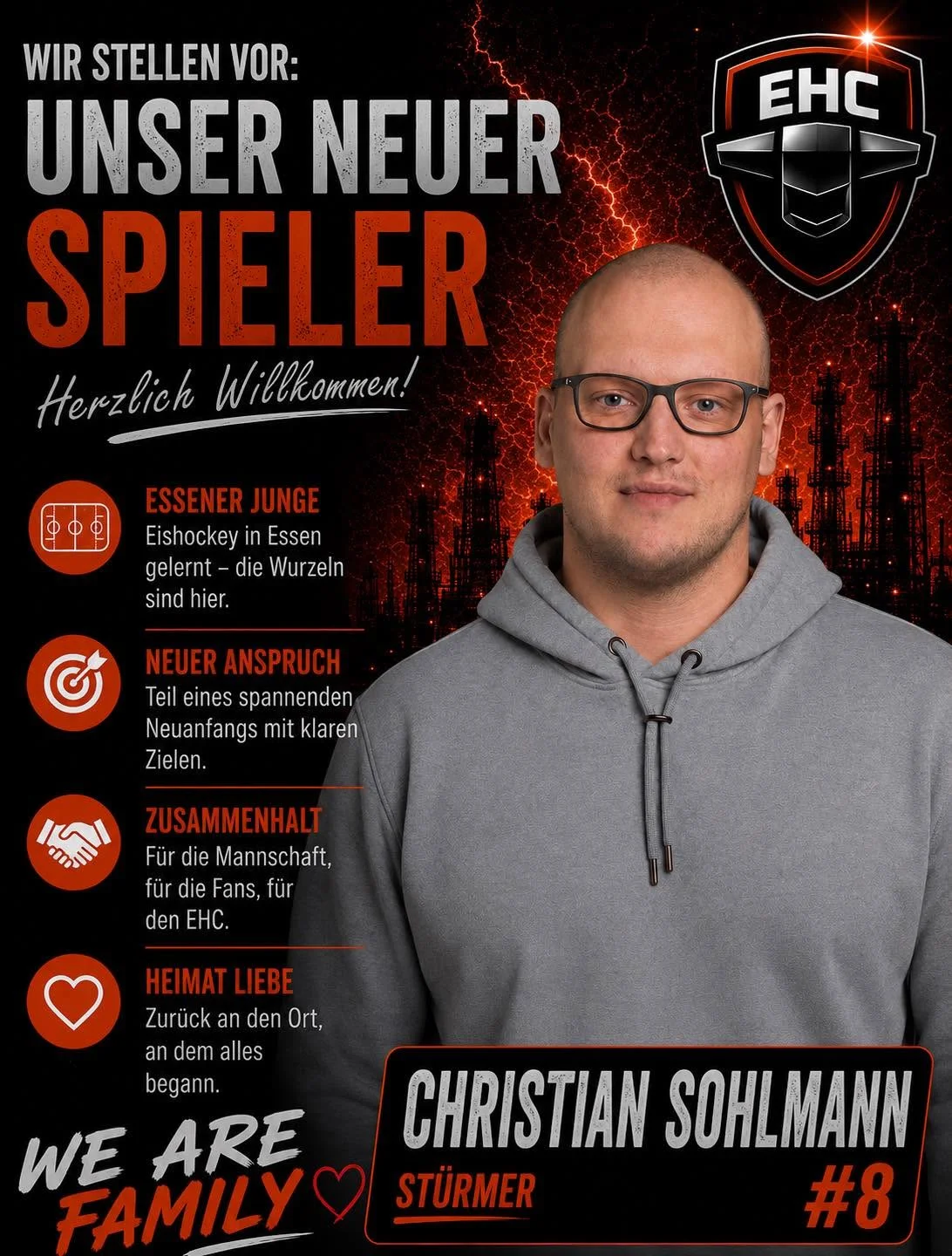 Wir stellen vor: Neuer Spieler Christian Sohlmann