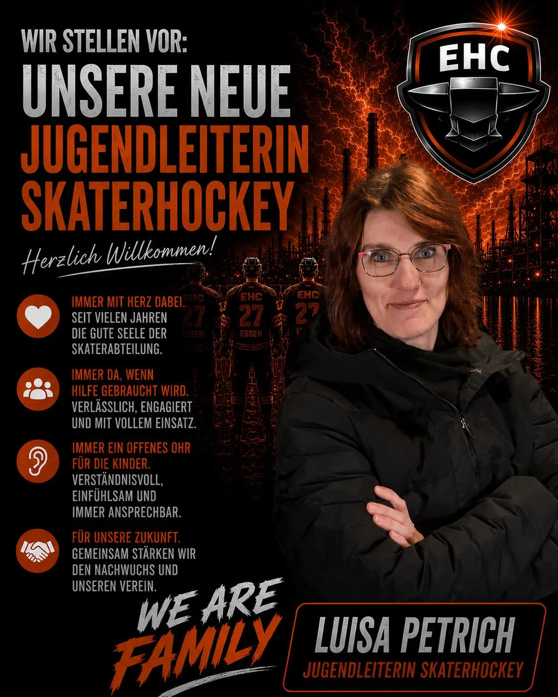 Jugendleiterin Skaterhockey: Luisa Petrich