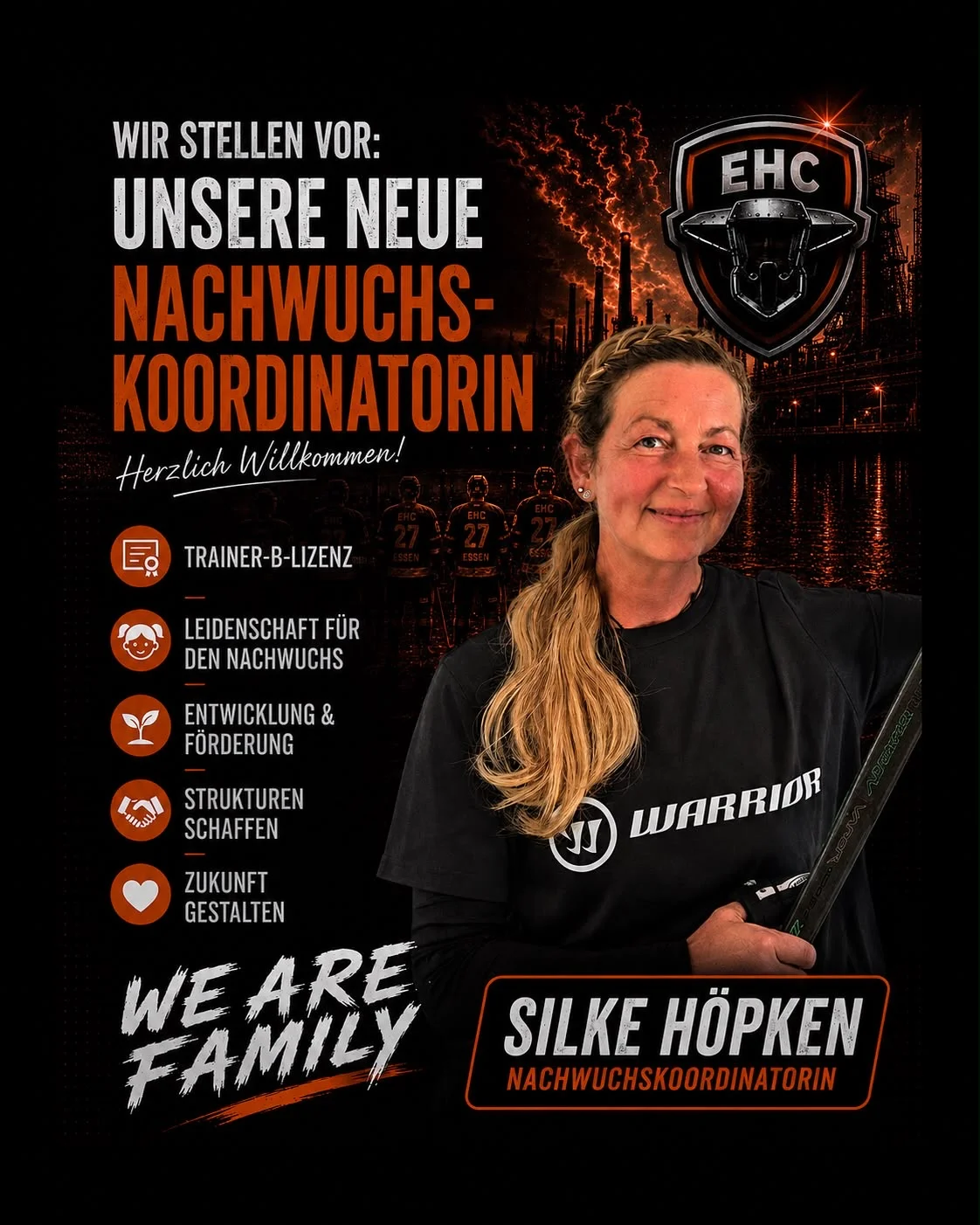 Neu im Trainerteam: Silke Höpken
