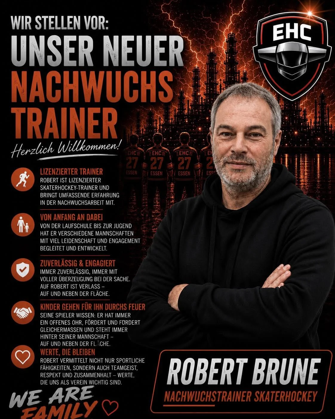 Wir stellen vor: Neuer Nachwuchstrainer Robert Brune