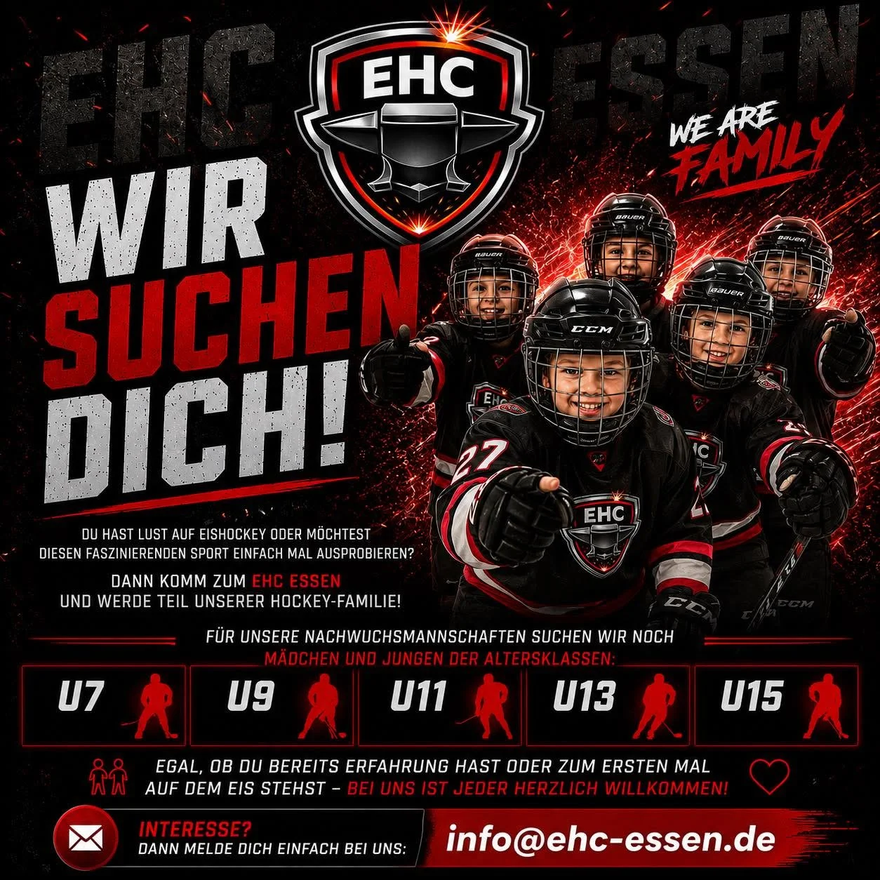 Wir suchen dich