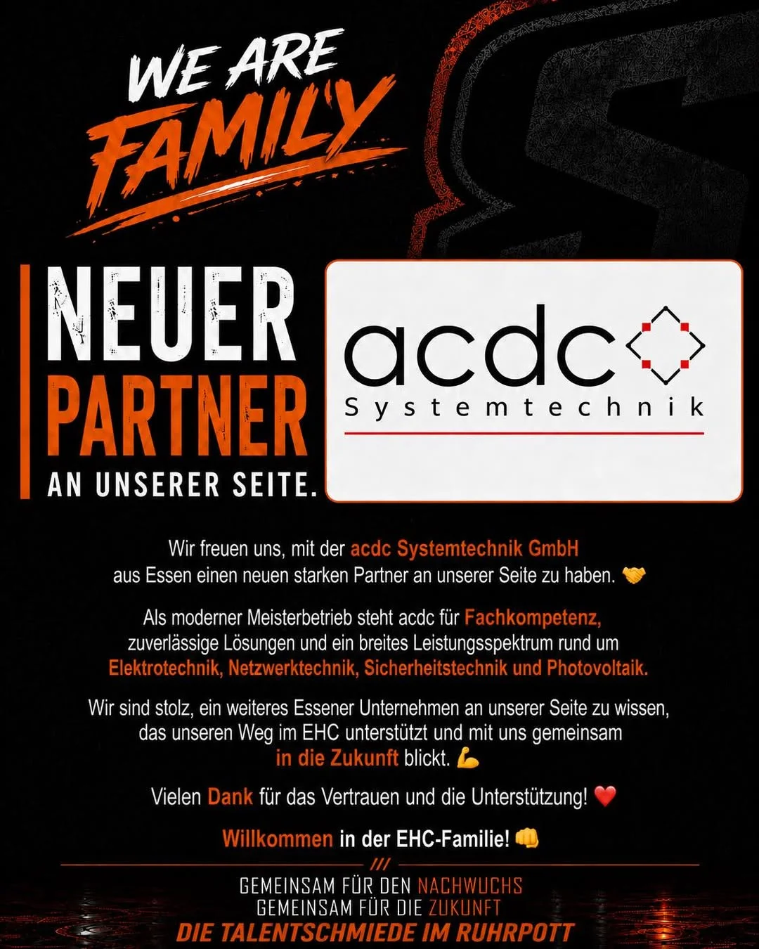 Neuer Partner: acdc Systemtechnik GmbH