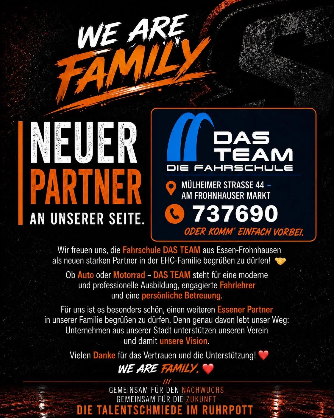 Neuer Partner: Das Team die Fahreschule