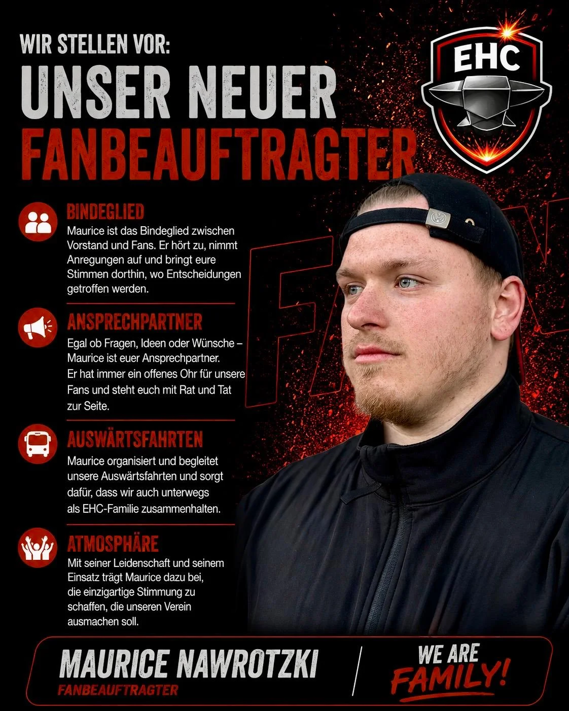 Wir stellen vor: unser Fanbeauftragter: Maurice Nawrotzki