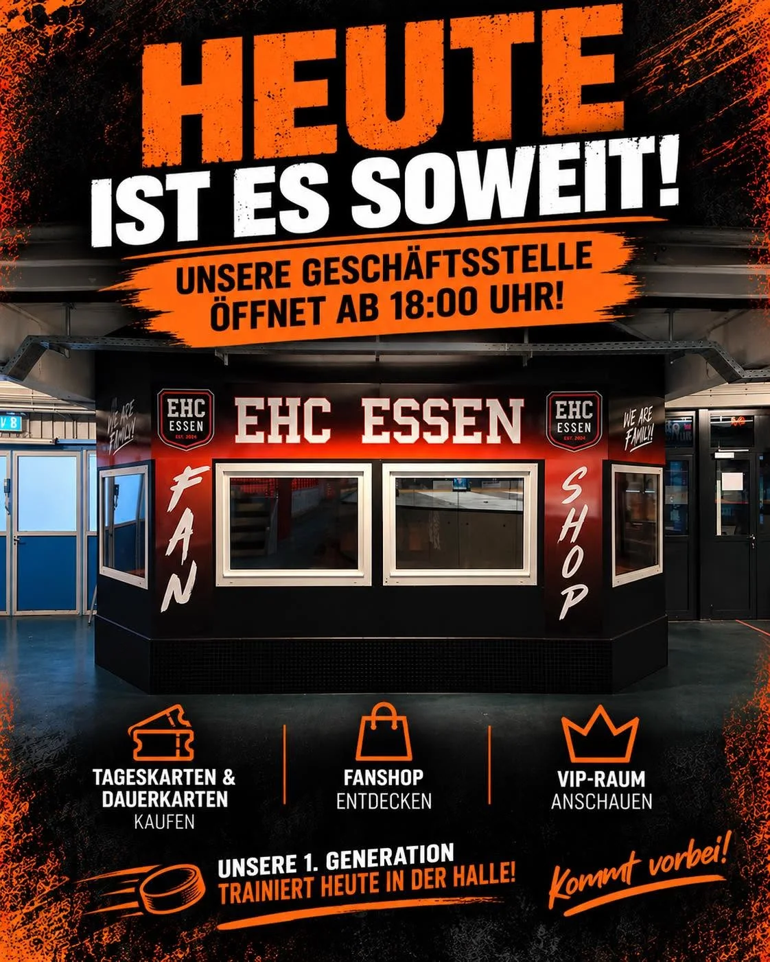 Eröffnung Geschaeftsstelle und Fanshop