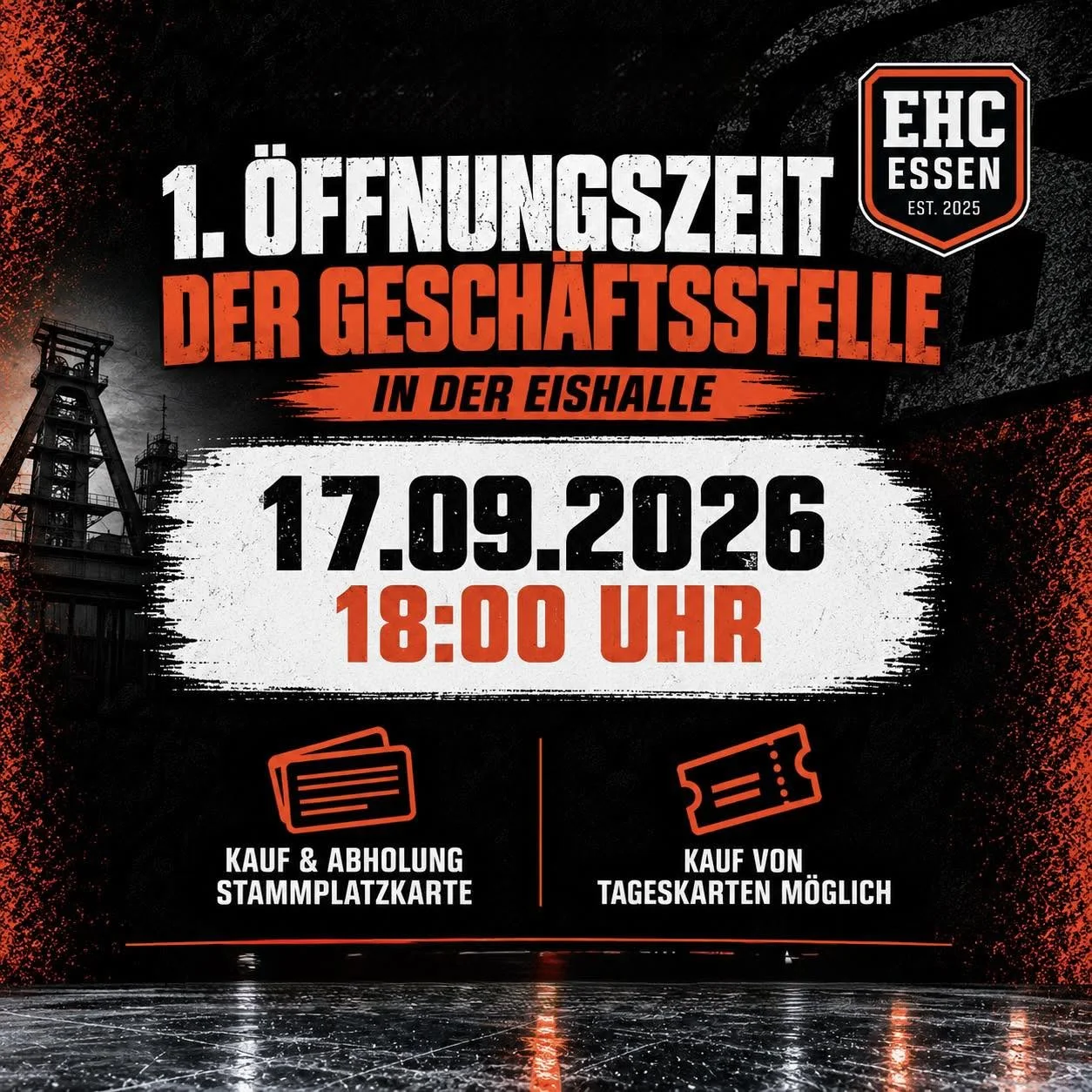 Eröffnung der Geschäftstelle 17.09.2026
