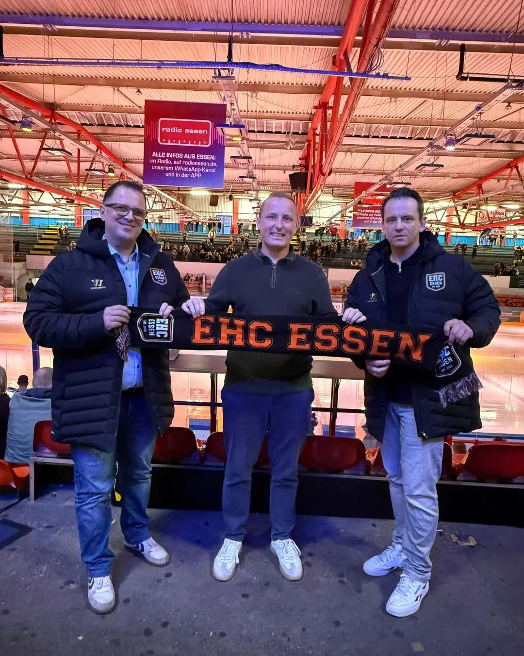 Luca Ducrée, Vorsitzender des Sportausschusses der Stadt Essen, war bei uns zu Gast.