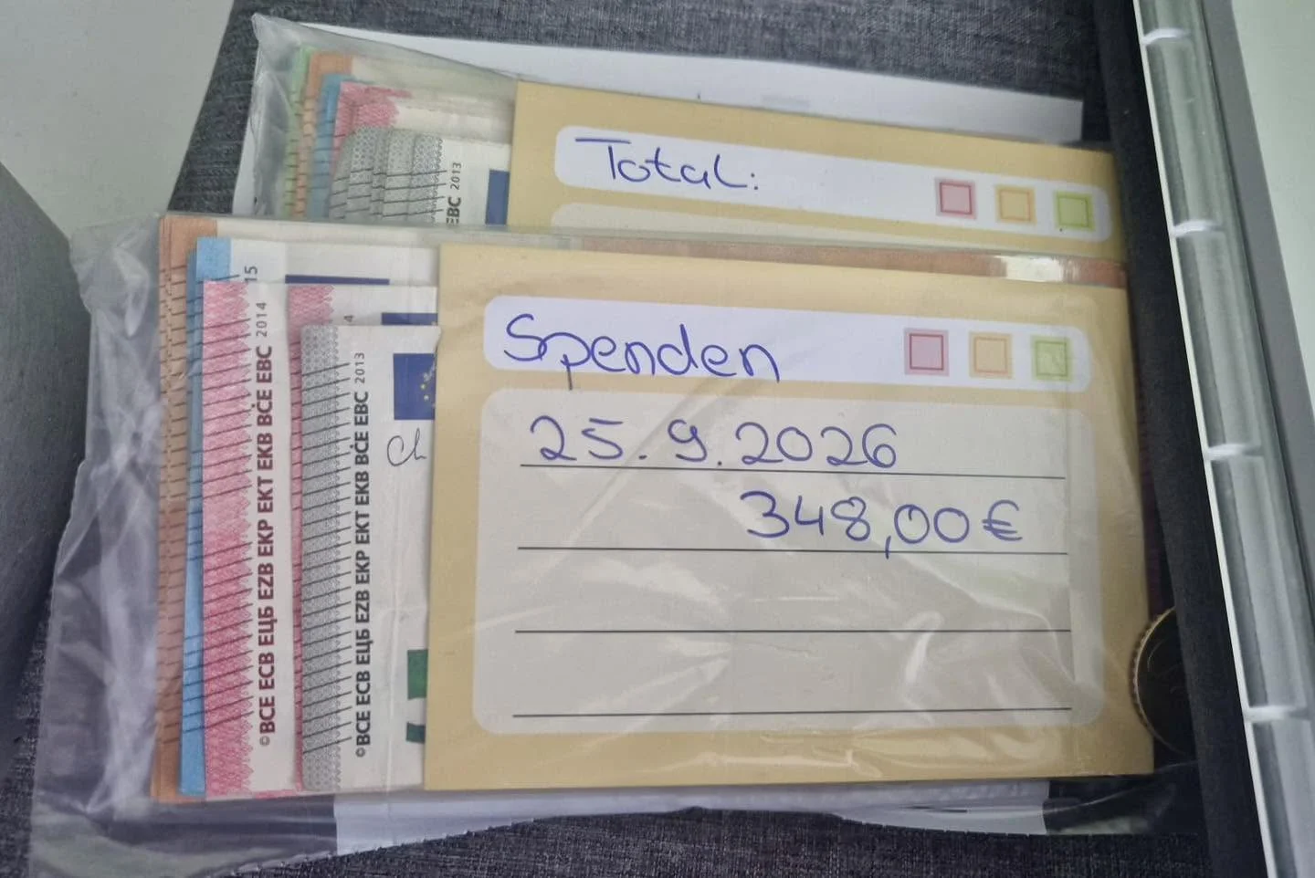 348,00 € für unseren Nachwuchs.