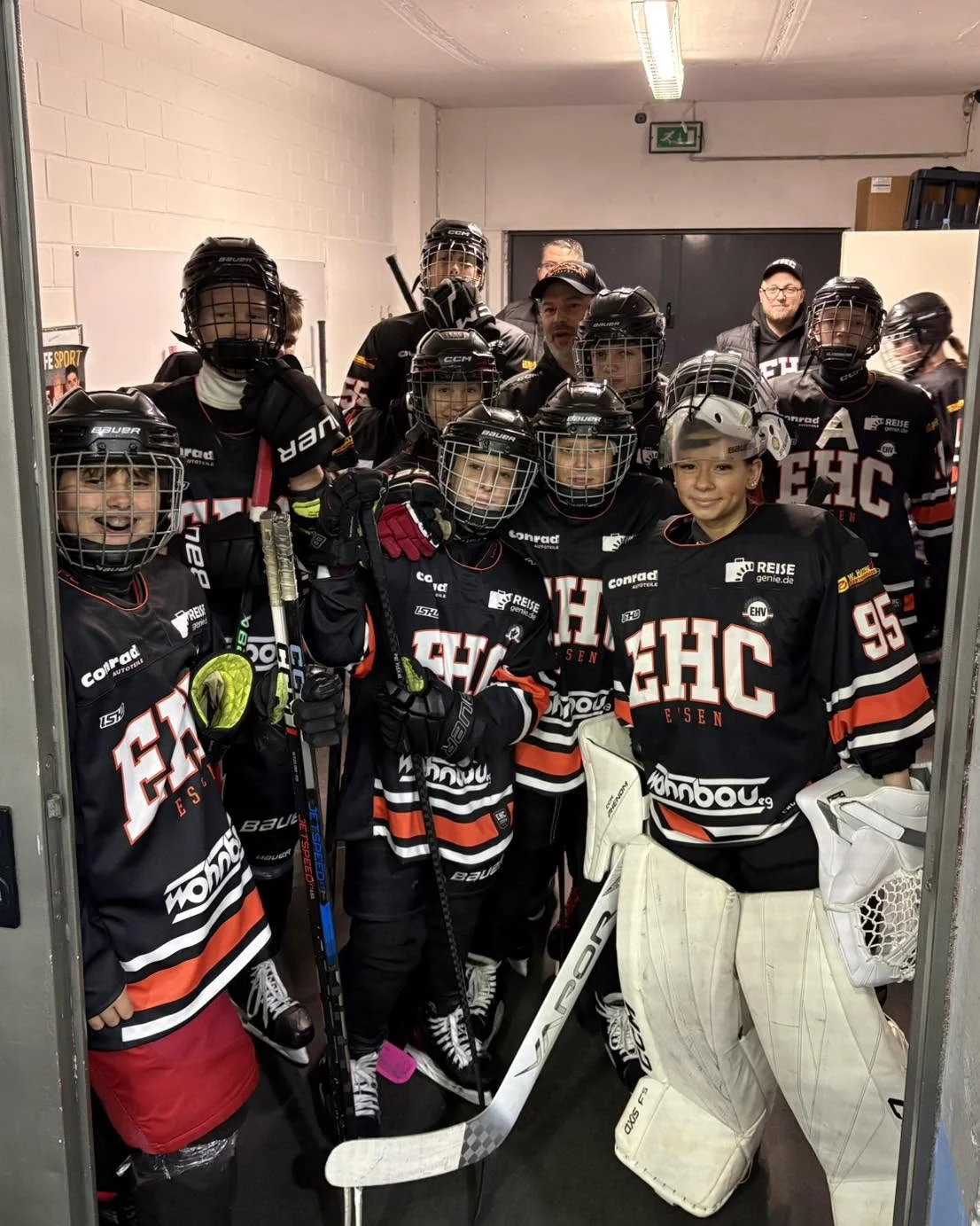 Erstes Spiel U15 Neuwied - EHC Essen