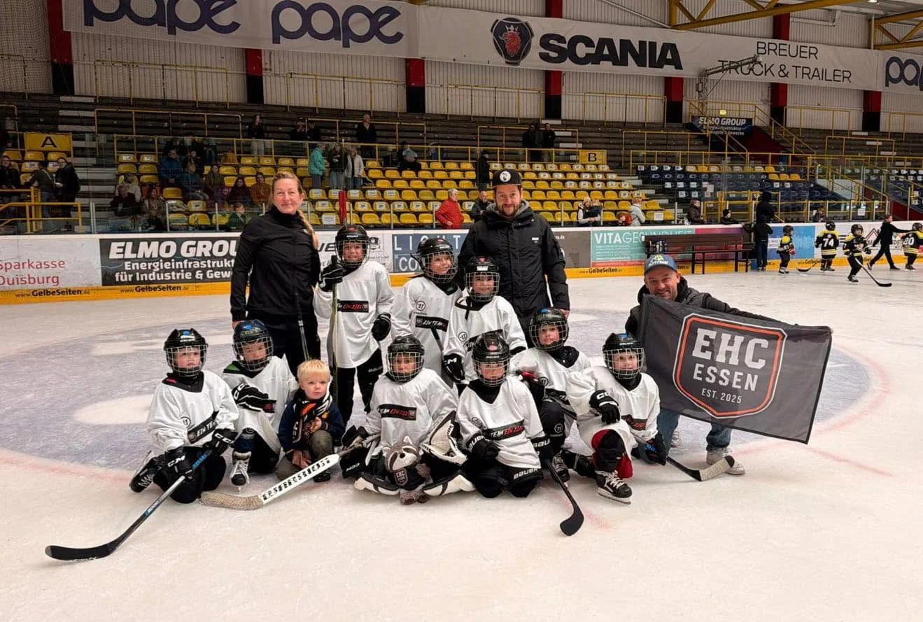 Heute war Premiere für unsere U7! 🏒