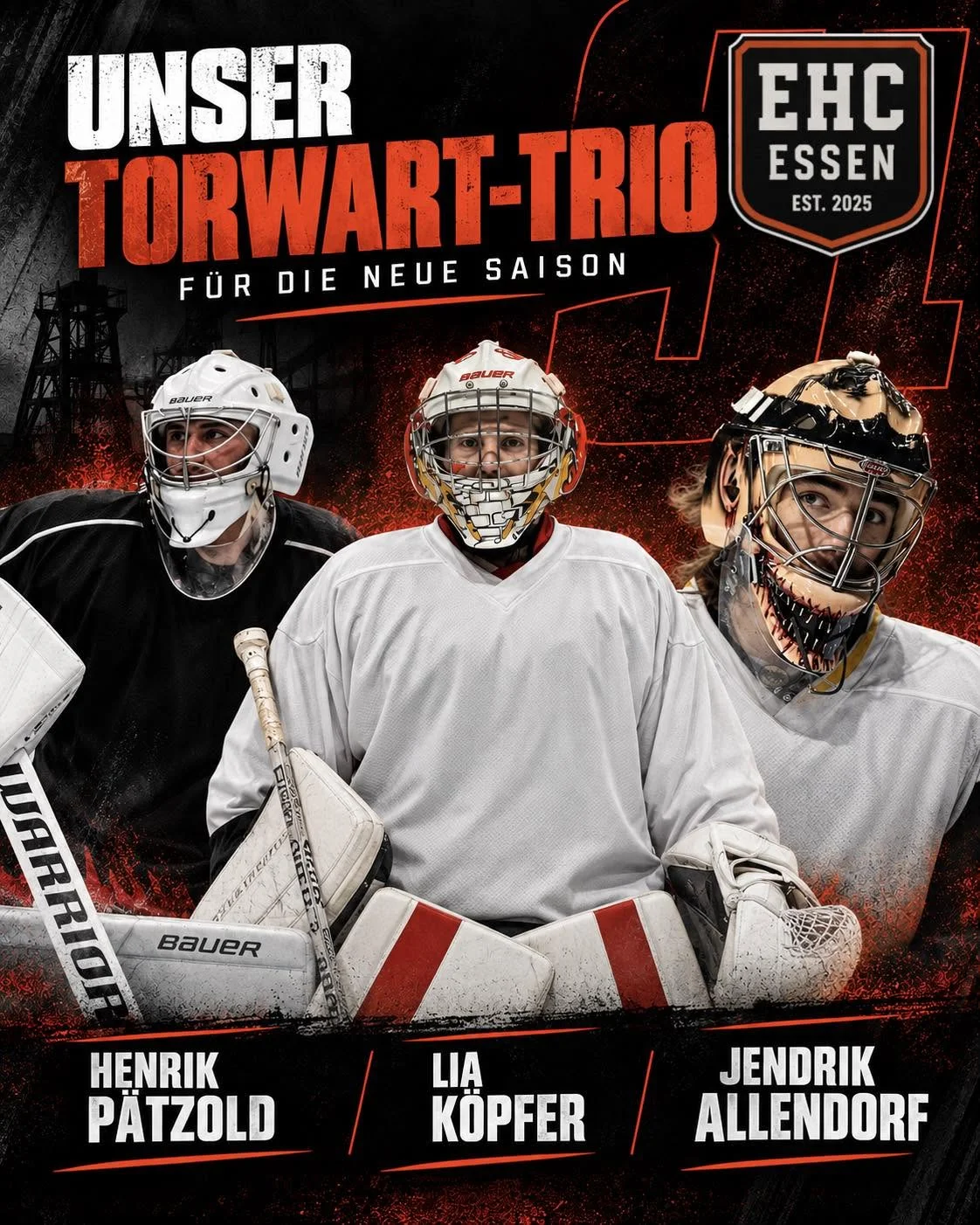 Unser Torwart-Trio