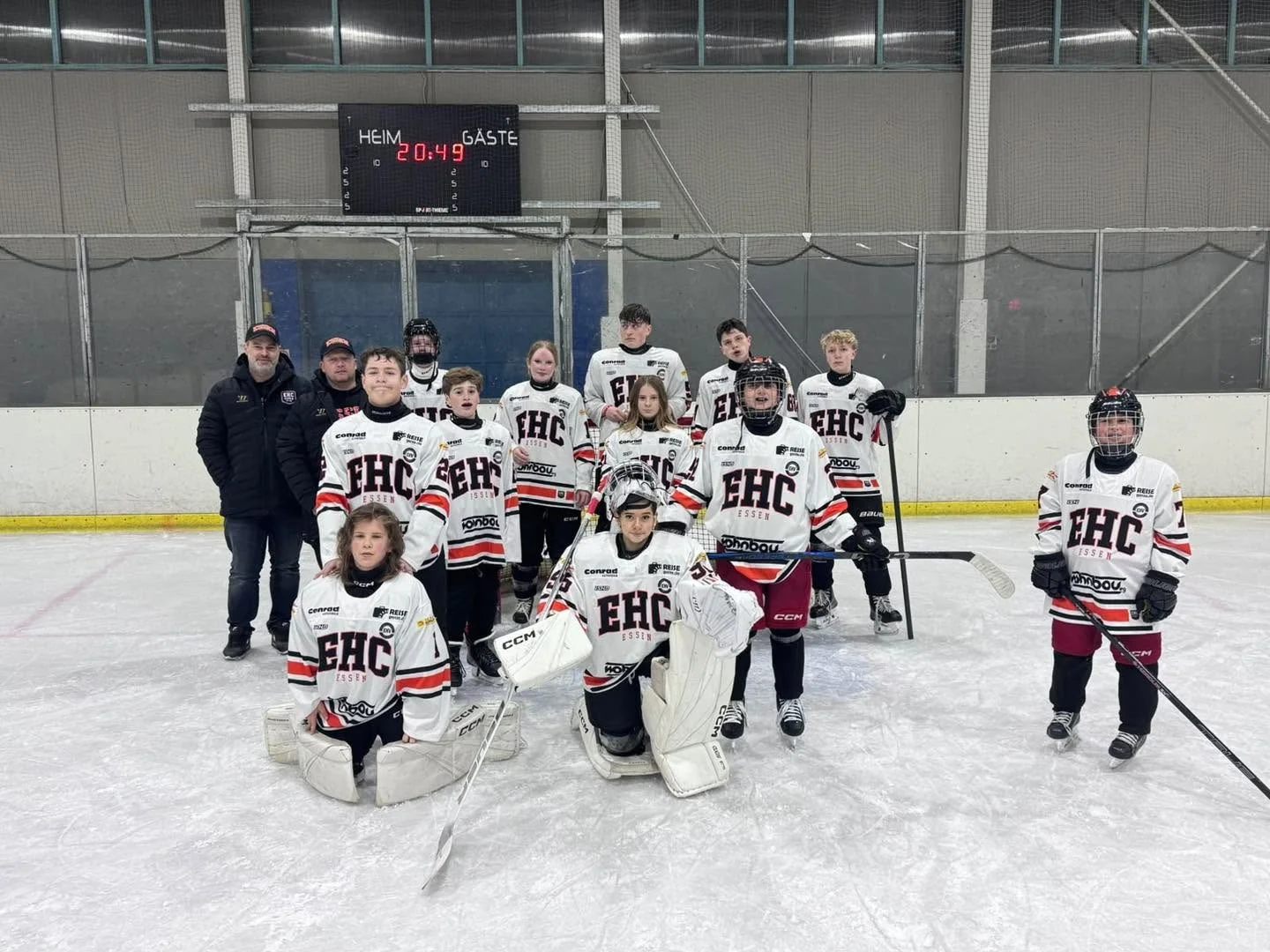 U15 Auswärtsspiel Darmstadt gegen EHC Essen