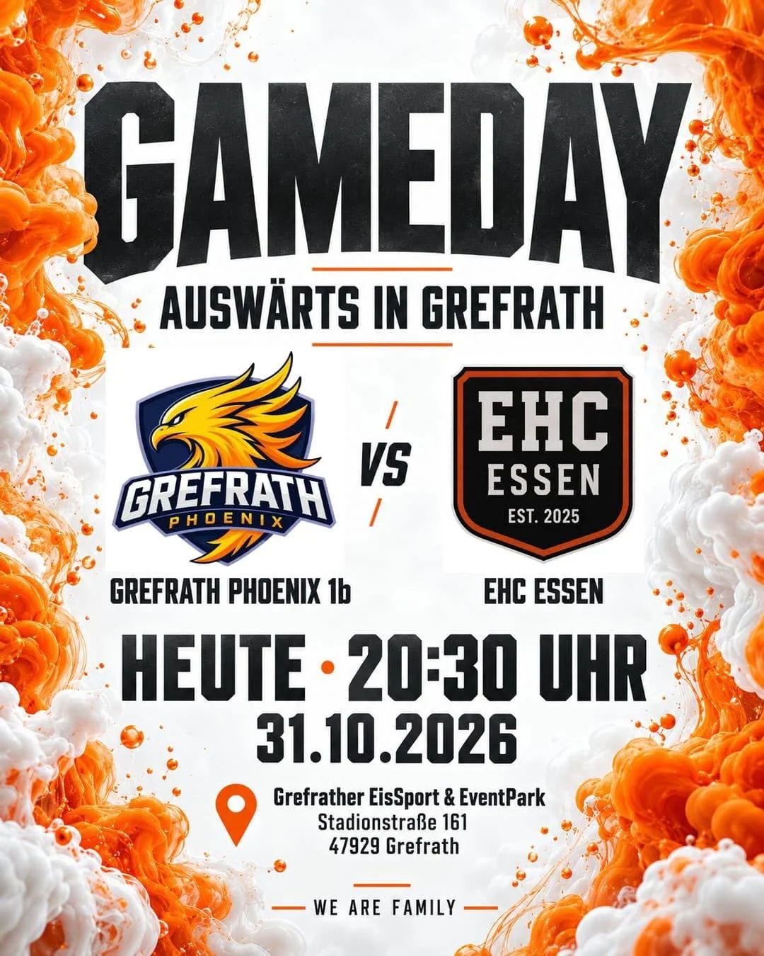 Gameday: Grefrath gegen EHC Essen