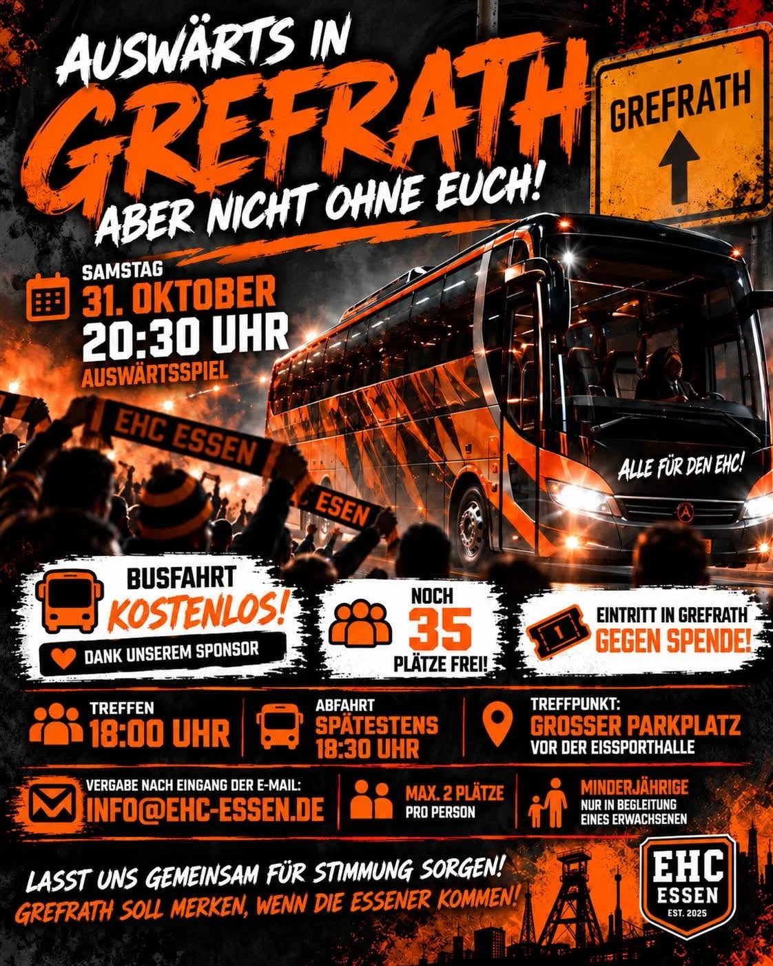 FANBUS GREFRATH: Unser Sponsor noch mal nach