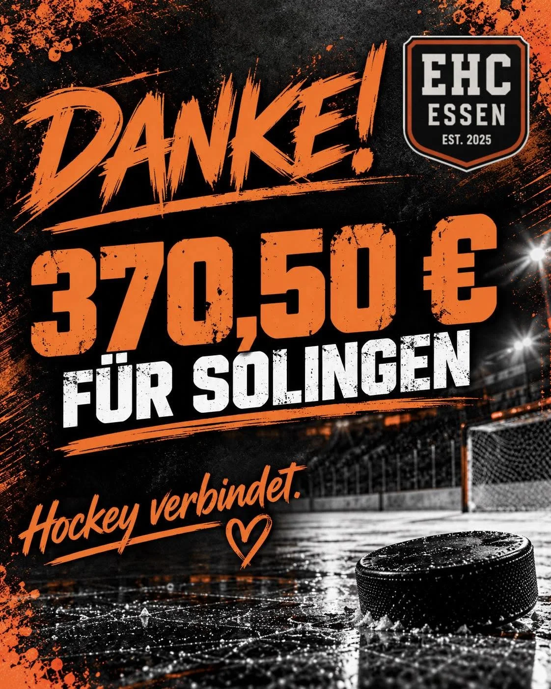 danke: 370,50 € für Solingen